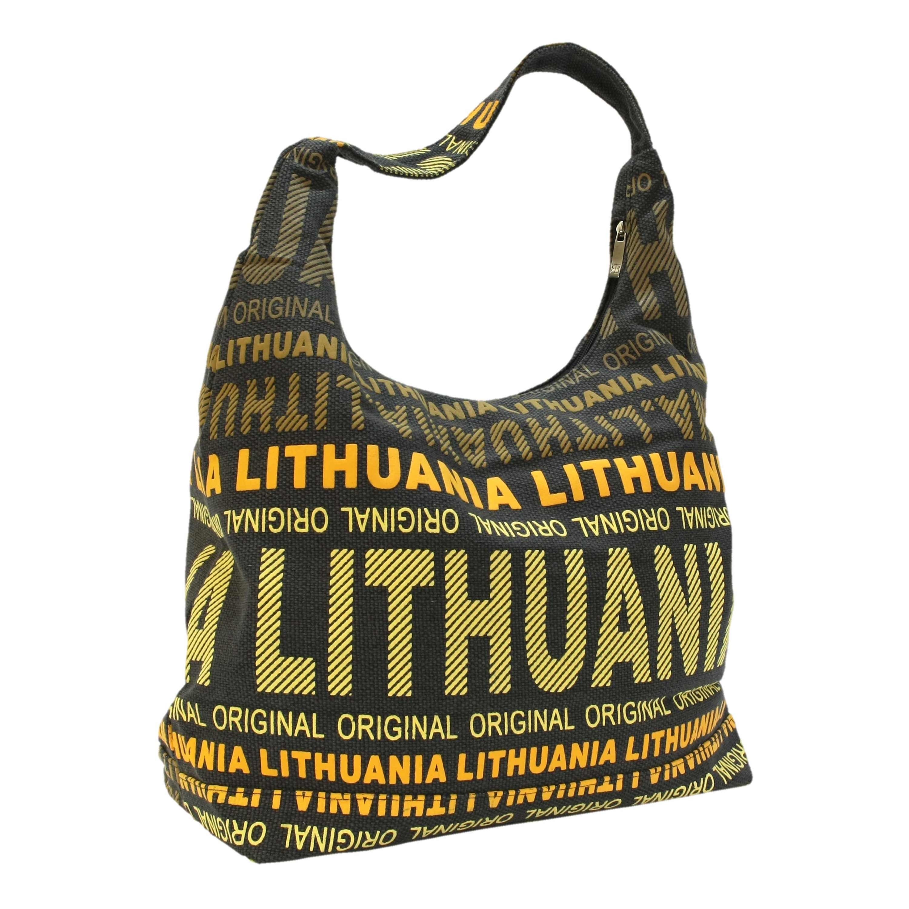 RUTH - Yellow Vegan Canvas Tote - CGM