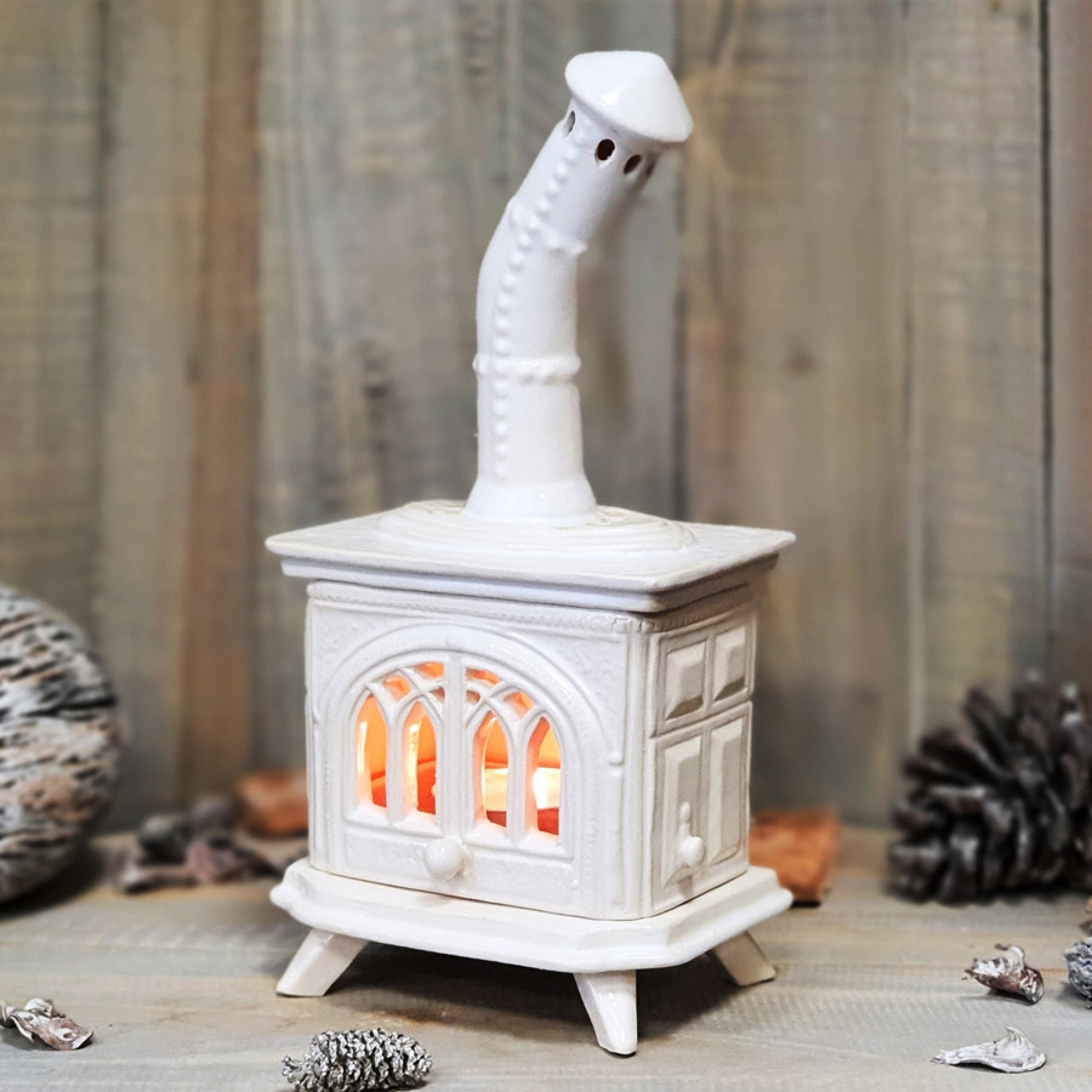 Handmade Ceramic Stove Miniature, Candle Holder, Candle Base, Stove Shaped  Figurine, Made in Greece, Greek Art, Unique Candleholder 