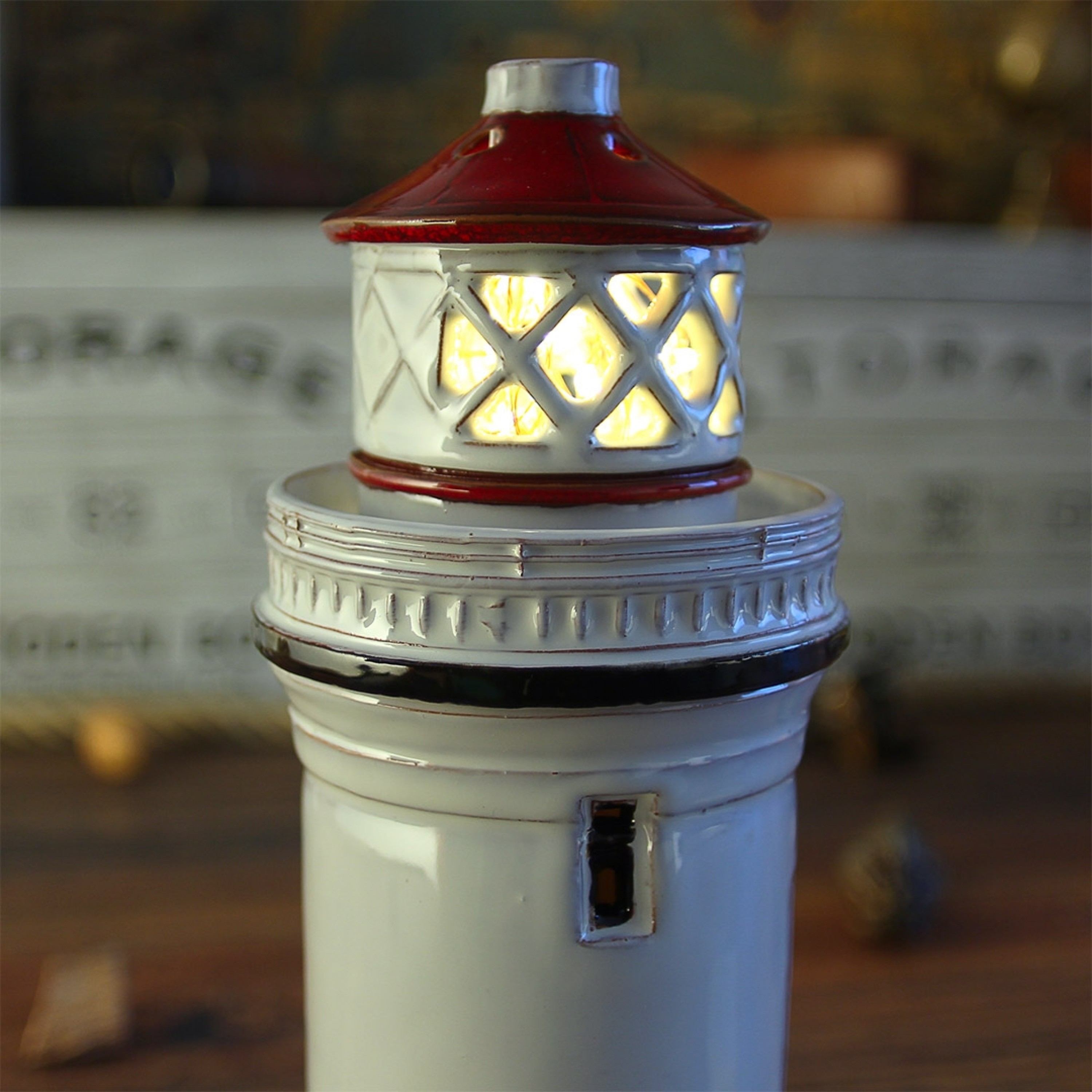 Ceramic lighthouse Sletterhage Fyr, price | Citysouvenirs.lt