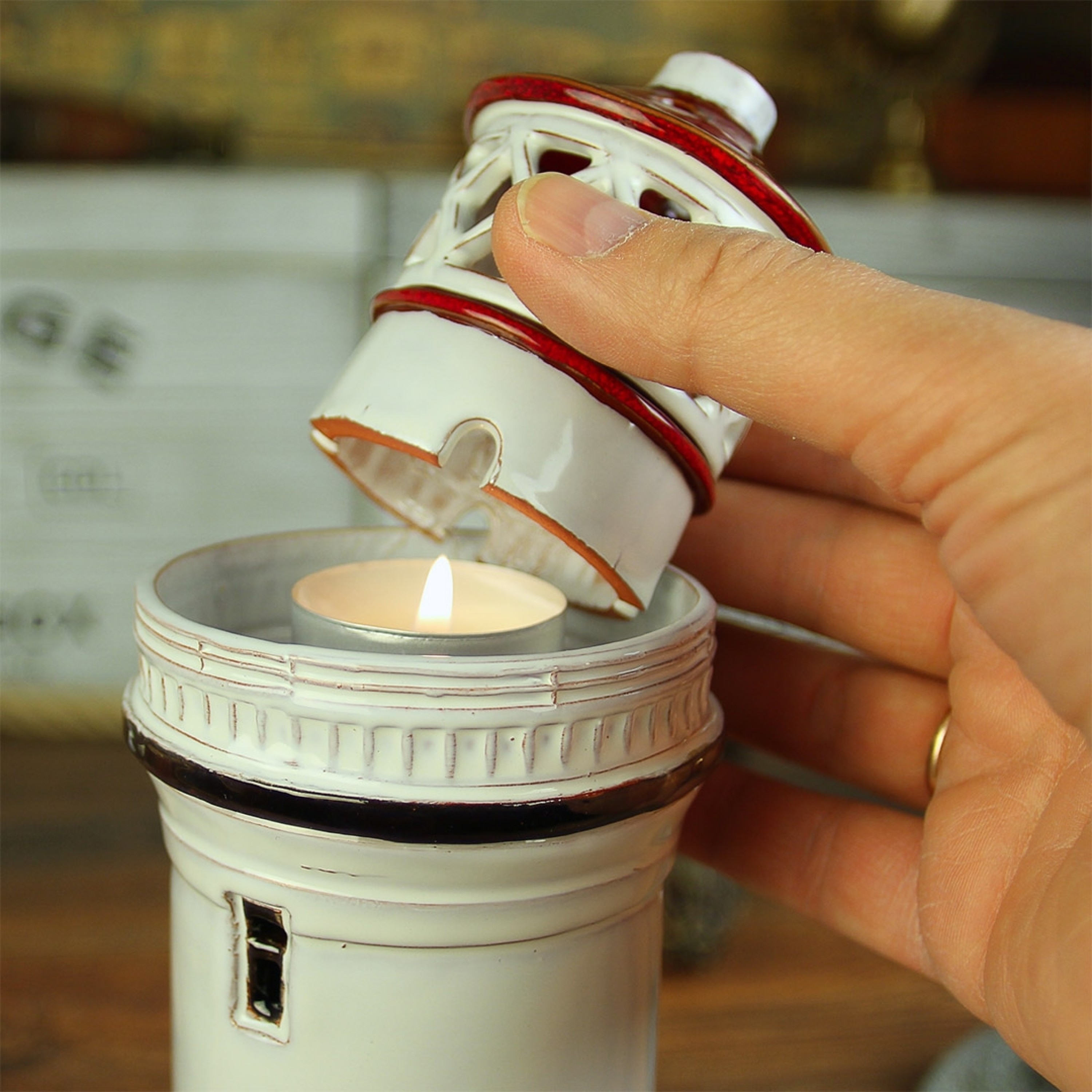 Ceramic lighthouse Sletterhage Fyr, price | Citysouvenirs.lt