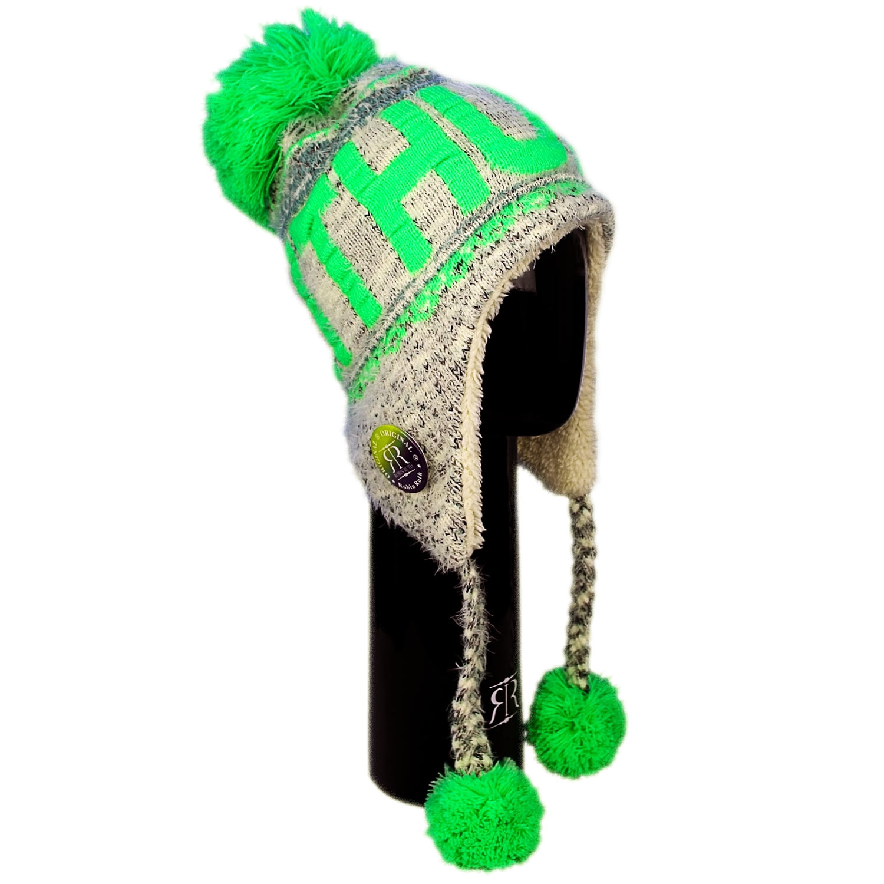 Neon winter hat outlet
