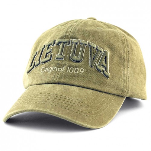 Khaki Lithuania Cap – Original 1009