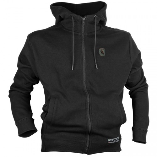 Hooded sweater "Lietuva 1990" green color - Robin Ruth