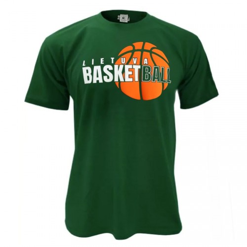Green “Lietuva Basketball” fans T-Shirt