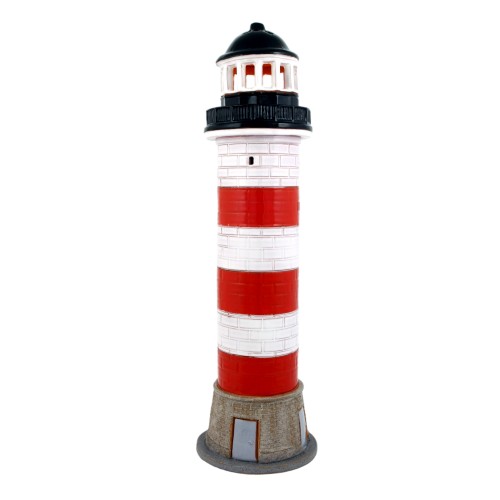 Hand made ceramic lighthouse candle holder Narva Estonia