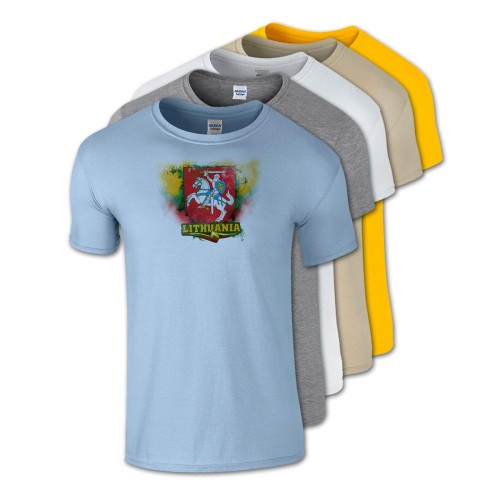 Cotton T-Shirts Vytis Lithuania