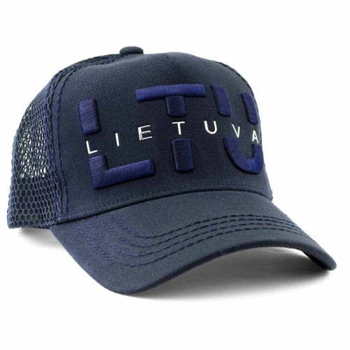 Navy Mesh Cap LTU "Lietuva" – Robin Ruth