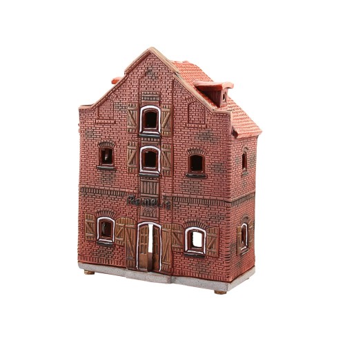 Handmade ceramic candle house Memel