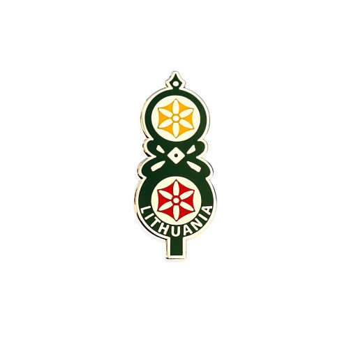 Metal pin Distaff Lithuania