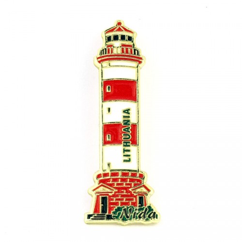 Metal pin Nida Lighthouse