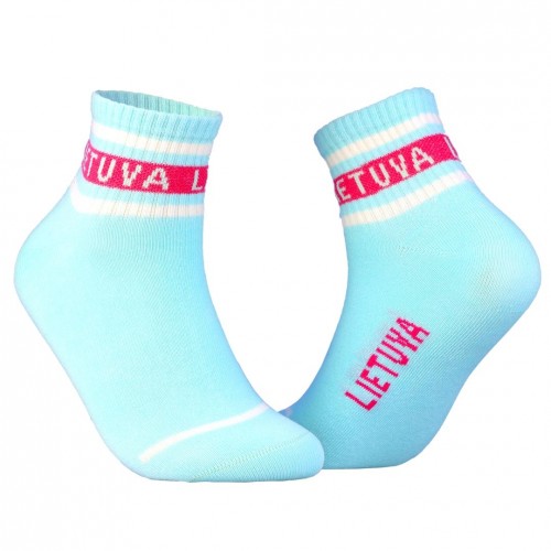 Mint green socks for women Lithuania size:(36-42)