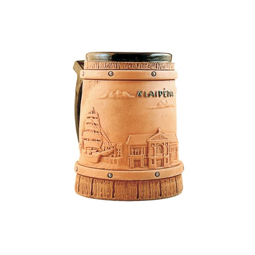 Hand made ceramic mug Klaipeda