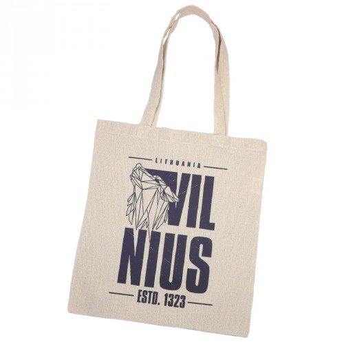Recycled cotton shopping bag VILNIUS