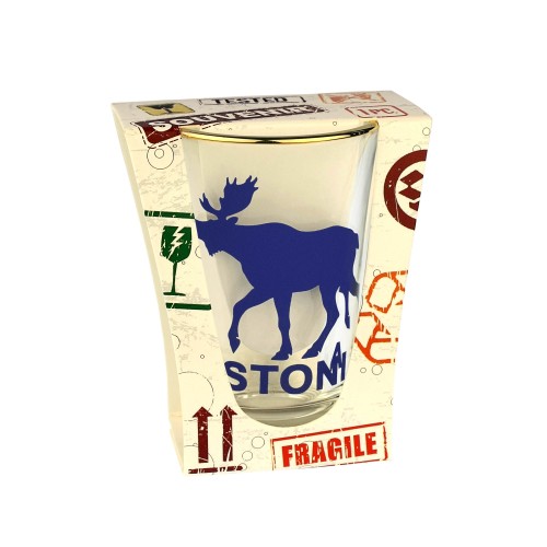 Shot glass Estonia Moose