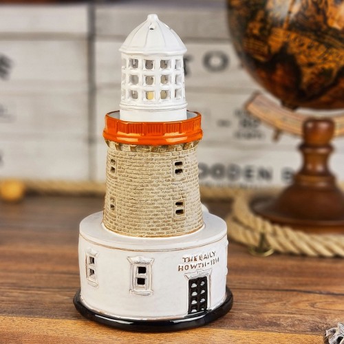 Handmade ceramic lighthouse candle holder The Baily Howth, Ireland