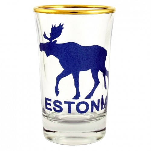 Shot glass Estonia Moose