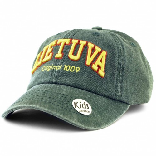 Kids Green Cap “Lithuania Original 1009” | Robin Ruth Kids