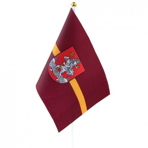 Vilnius City Handheld Flag with Plastic Pole