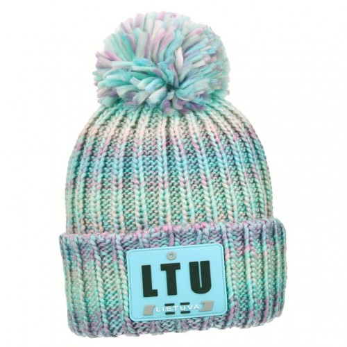 Multicolored winter hat "LTU Lietuva" - Robin Ruth
