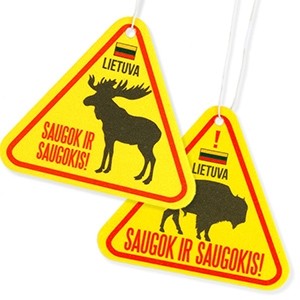 Car air freshener Moose & Bison