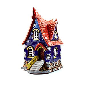 Hand made ceramic house