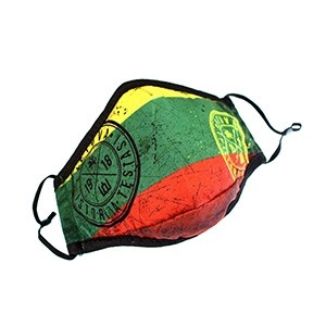 Fashionable face cover mask "Lithuania 1918" Robin Ruth