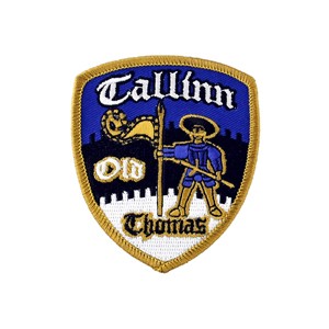 Embroidered patch - Tallinn Old Thomas