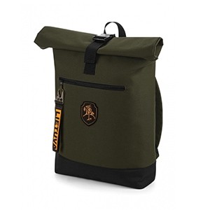 Roll-Top Backpack Vytis Lithuania Military Green color