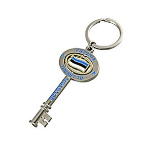 Metal key chain The Key to Estonia