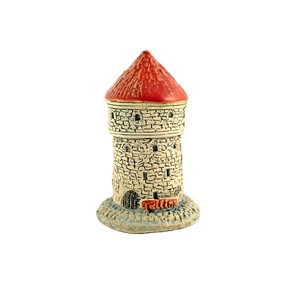 Handmade ceramic miniature Kiek in de Kok Tallinn