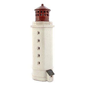 Hand made ceramic lighthouse Kvitsoy Norway