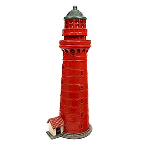 Hand made ceramic lighthouse candle holder - Kolkas Latvia