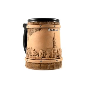 Hand made ceramic mug Siauliai