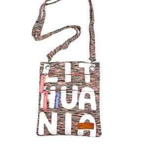 Fuchsia sports style neck bag Lithuania 