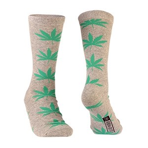 Weed socks for men's, size:(41-46) 