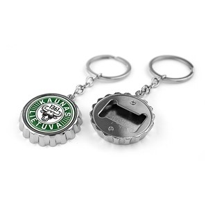 Bottle stopper shape metal key chain - bottle opener Kaunas 1361