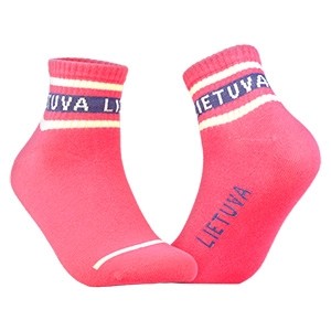 Pink socks for women Lithuania size:(36-42)