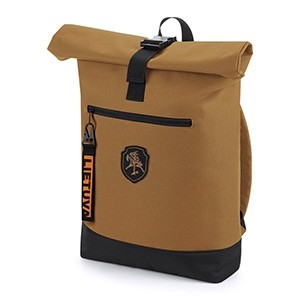Roll-Top Backpack Vytis Lithuania Caramel color