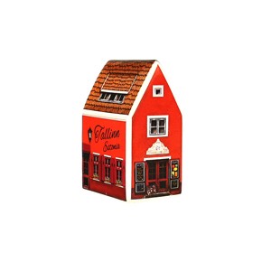 Handmade ceramic miniature Saiakaik house