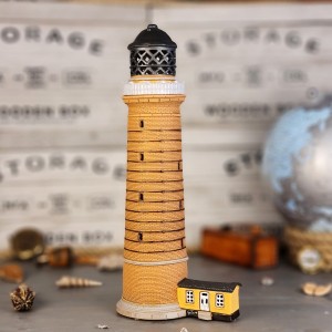 Handmade lighthouse candle holder Skagen Gra, Denmark