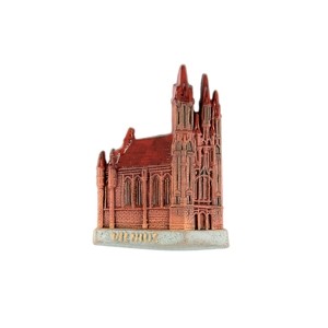 Handmade fridge magnet Vilnius The Churches of St. Anne