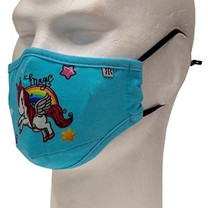 Blue face mask 