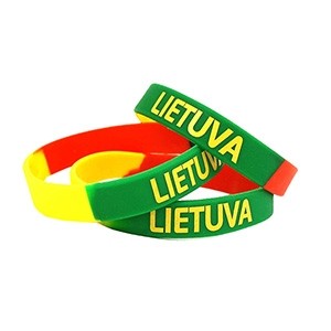 Kids’ Silicone Bracelet “LIETUVA”