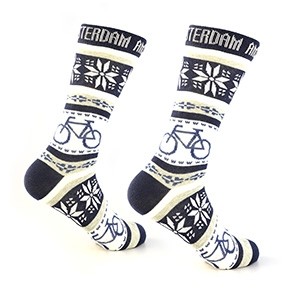 Men socks with bicycles, size: (41-46)