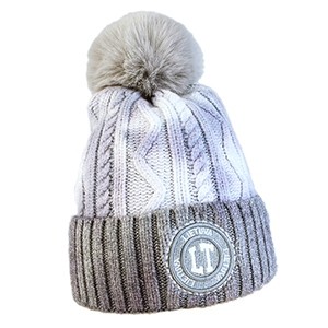 Gray short winter hat Lithuania - Robin Ruth