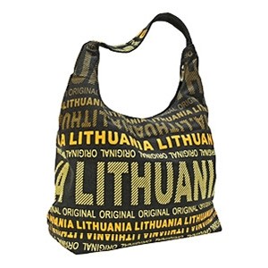 Robin-Ruth Yellow big canvas graphic bag Lithuania