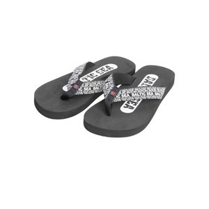 Black man flip flops - Baltic Sea