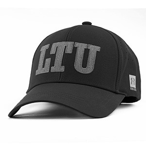 Black Cap with LTU Embroidery – For Sports, Travel, and Casual Wear