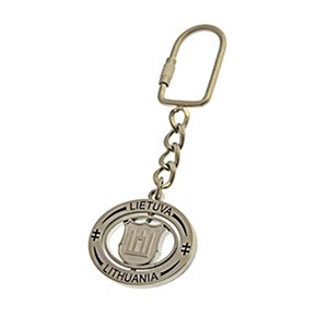 Metal key chain Vytis - Gedimino stulpai