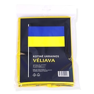 The flag of Ukraine